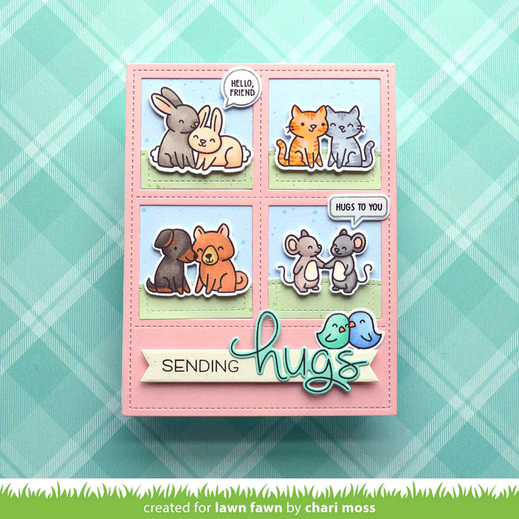 Happy Couple Stamps and Dies Bundle by Lawn Fawn